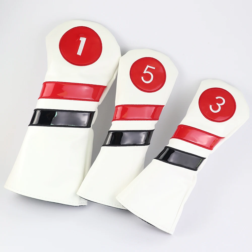 Чехол для головки клюшки гольфа Чехлы леса 1 3 5 Драйвер Фарватер ПУ