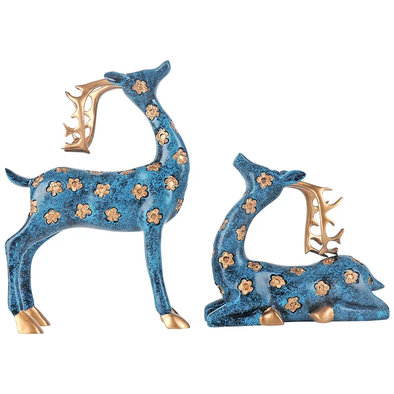 

Modern Nordic Ornaments Art Deer Luxury Minimalist Creative Living Room Ornaments Office Decoracao Home Decoration Crafts DA60BJ