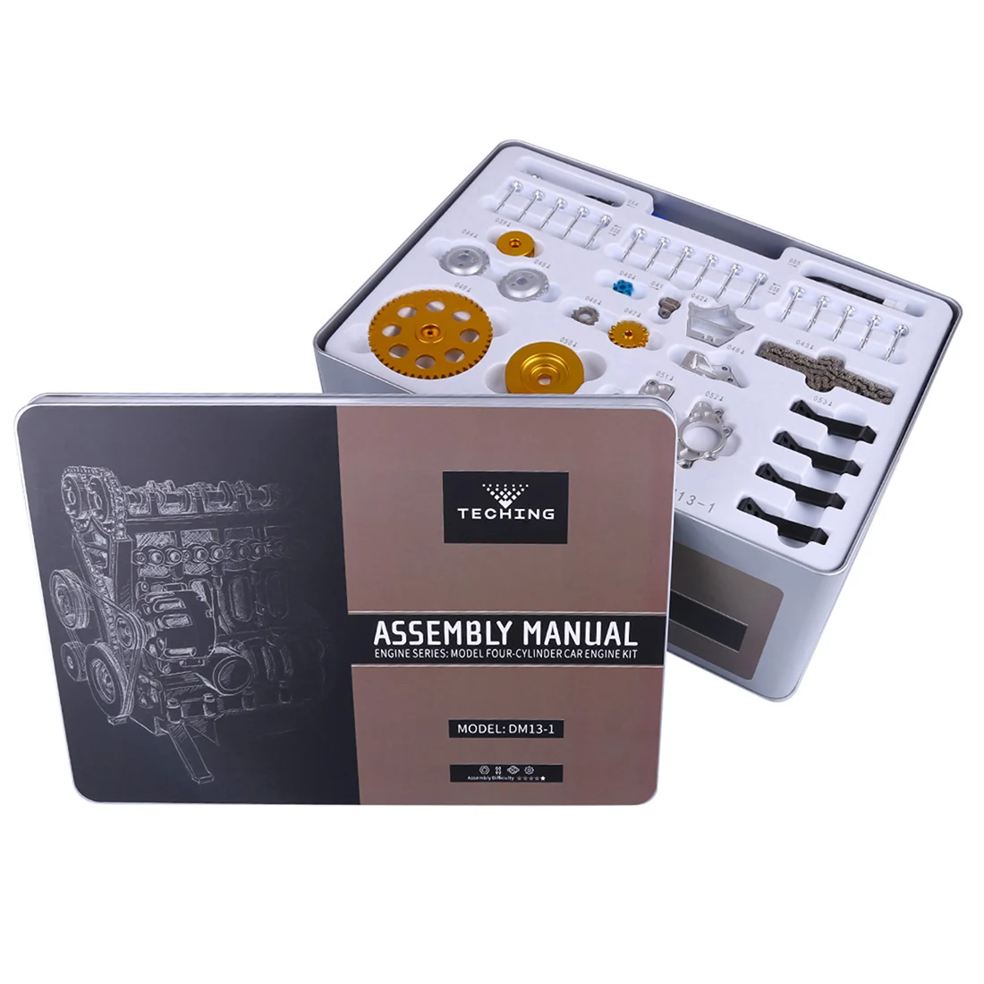 Цельнометаллический автомобиль мини модель встроенного четырехцилиндрового