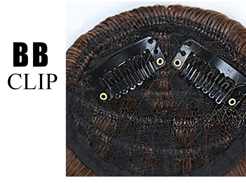 AOOSOO искусственная челка с зажимом для волос шиньон синтетический наращивания |