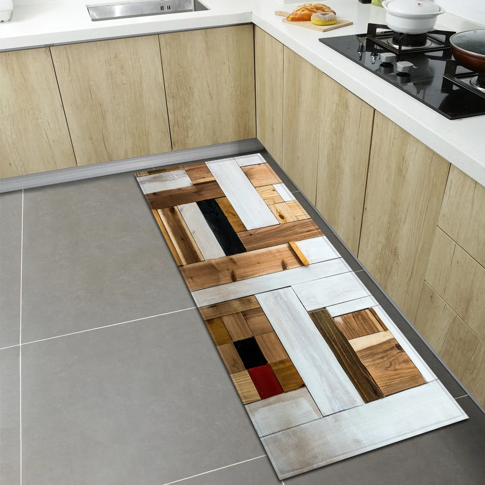 Скандинавский кухонный коврик напольное украшение для спальни прикроватного
