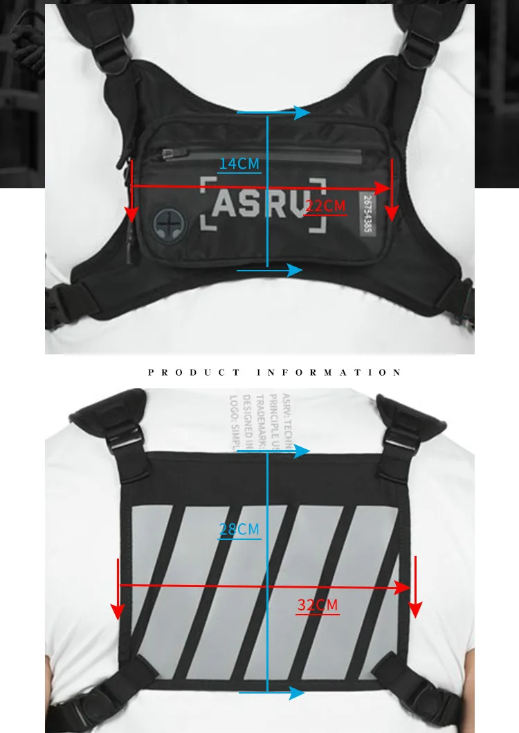 2020 черная тактическая нагрудная сумка унисекс для занятий спортом на открытом