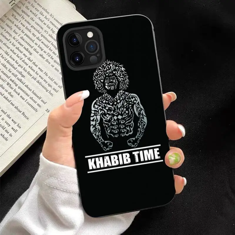 Khabib nurmagomedov UFC чехол для телефона iPhone 11 8 7 6 6S Plus X XS MAX 5 5S SE 2020 XR pro DIY capa | Мобильные