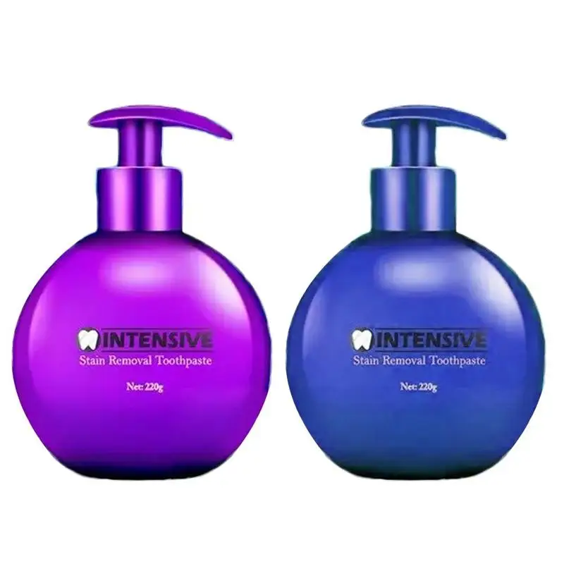 

Whiten Toothpaste Instant Clean Intensive Stain Blueberry Flavor Passion Fruit Baking Soda Toothpaste Oral Health