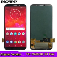 6 01 original for motorola z3 play lcd display touch screen moto z3 play xt1929 display lcd screen panel assembly for moto z3