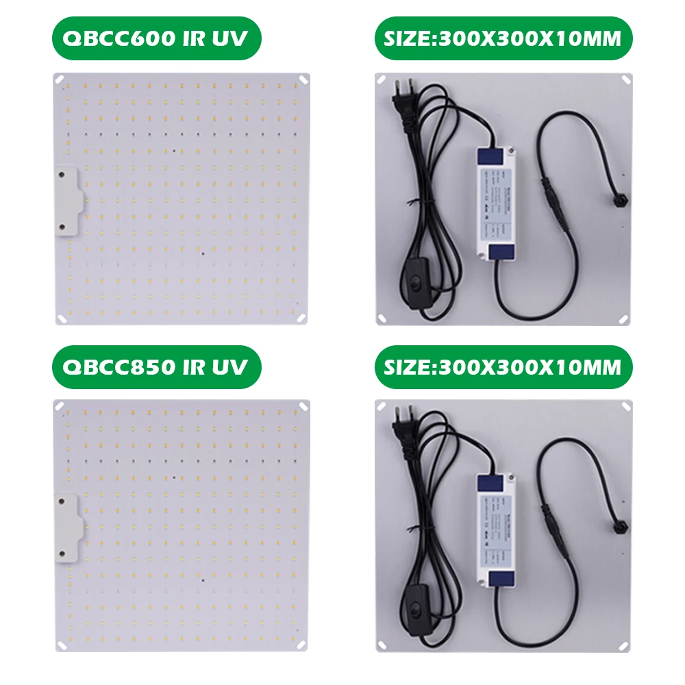 LED Grow Light Dimmable 1200W Samsung LM281b+ Diodes Full Spectrum High PPFD For 3x3FT Coverage Veg and Blooming | Лампы и освещение