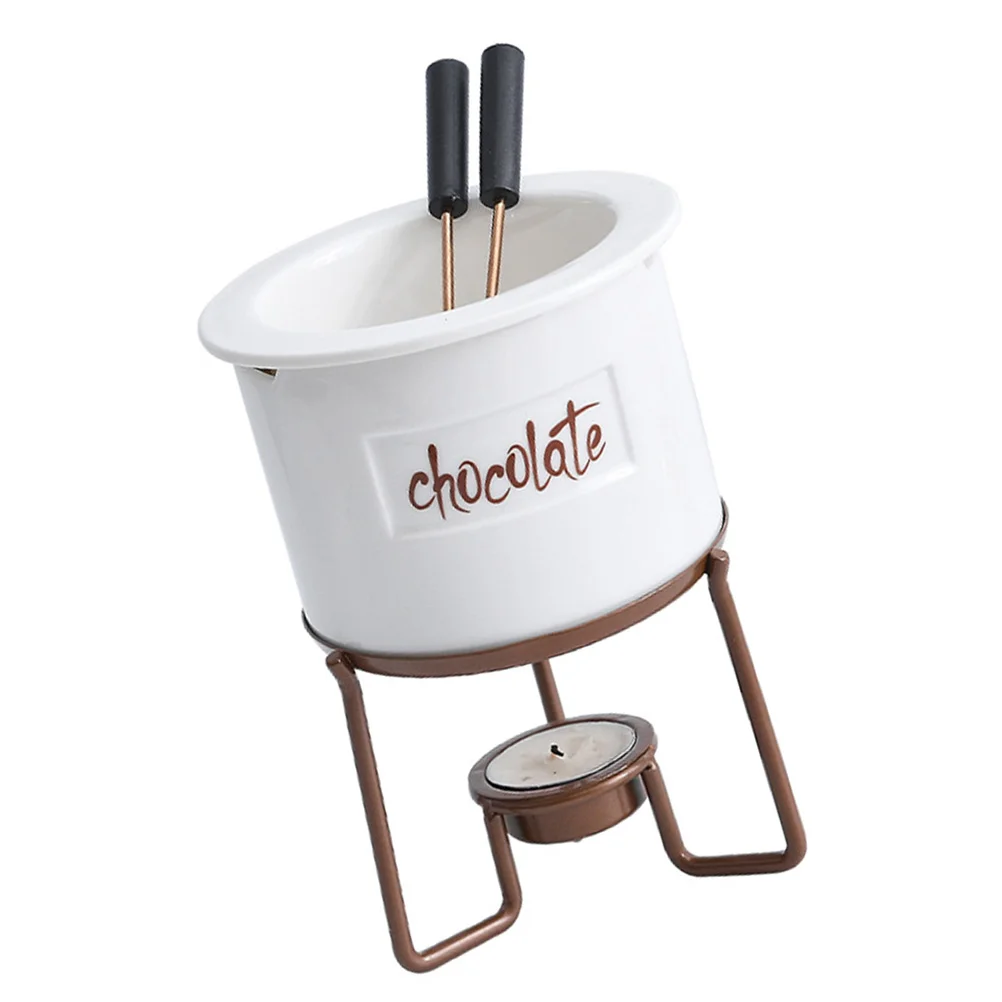 

1 Набор, керамический таяльник для шоколада, фондю