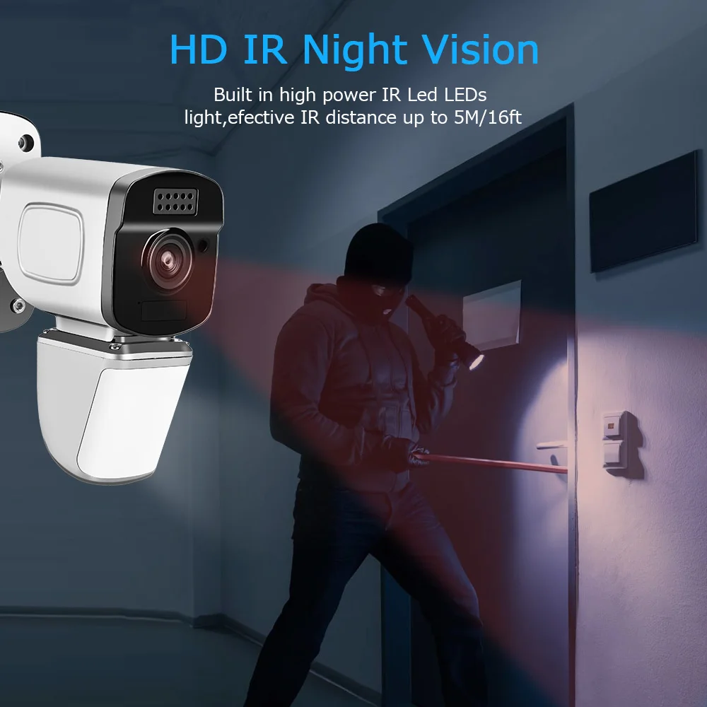 WiFi IP камера безопасности 1080P аккумуляторная батарея беспроводная солнечная