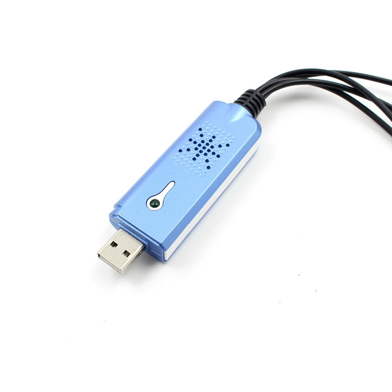 Портативный адаптер для видеозахвата Easycap USB 2 0 VHS DC60 DVD-преобразователь