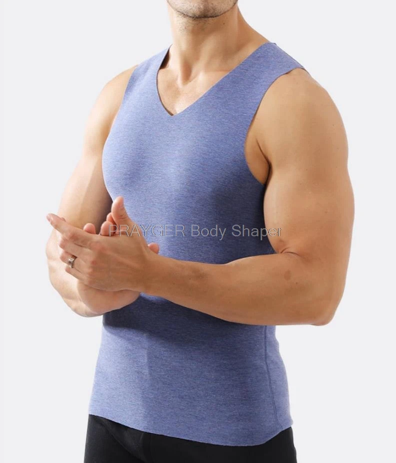 Теплый жилет для мужчин сохраняющее тепло нижнее белье зимний термо-формирующий