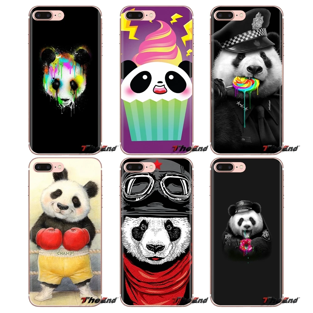 For Huawei Nova 2 3 2i 3i Y6 Y7 Y9 Prime Pro GR3 GR5 2017 2018 2019 Y5II Y6II Soft Silicone TPU Case Lovely pandas family bamboo |