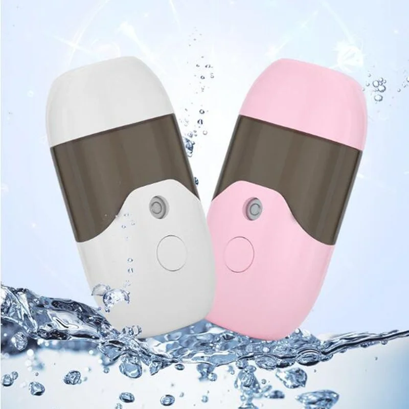 

USB Charging Facial Nano Sprayer Hydrating Face Skin Care Moisturizing Salon Eyelash Extension Nano Steaming Beauty Tool