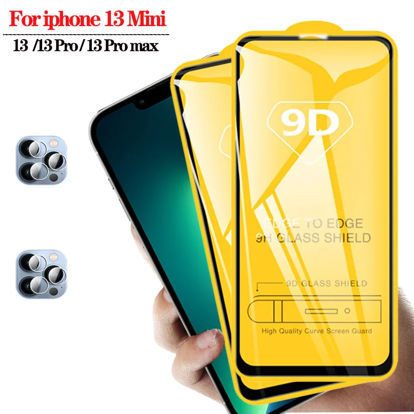 

iphone13mini, iphone13 mini protective glass and camera film for iphone 13 mini Tempered Glass for iphone 13 pro max Glass on apple 13 mini Screen Protector iphone 13mini