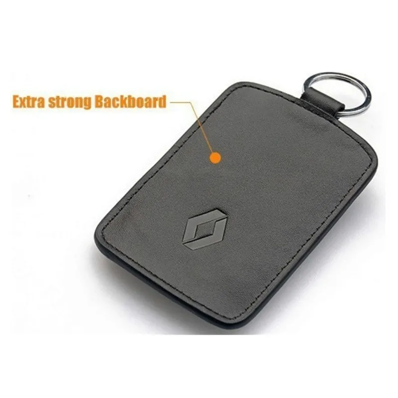 1 шт. мужской модный черный кожаный чехол для автомобильного ключа бумажник Чехол