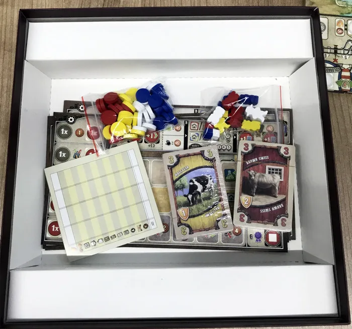 Настольная игра Большая Западная тропа китайская версия карты Great West Road