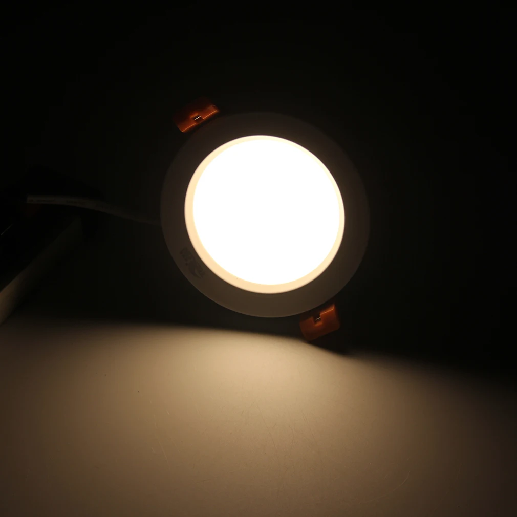 

100% новый светодиодный потолочный светильник высокой мощности 85-260 В встроенный компактный 3 Вт светодиодный потолочный светильник изысканн...