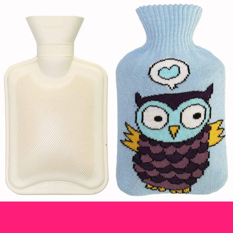 Вязаный защитный чехол для большой бутылки 1 литра сумки из ПВХ горячей воды