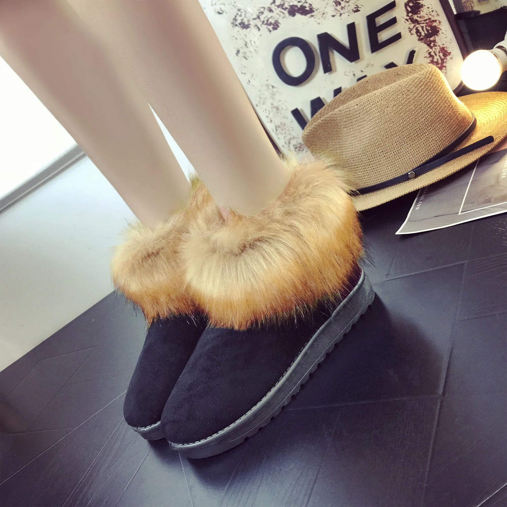 2019 оригинальные дизайнерские зимние теплые ботильоны женские кроссовки