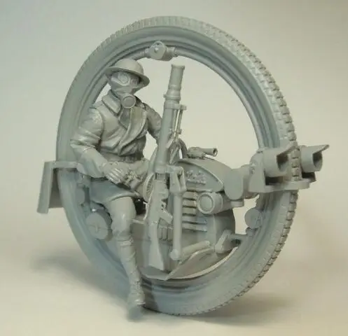 Модель из смолы 1/35 года строительный комплект фигурка солдата на