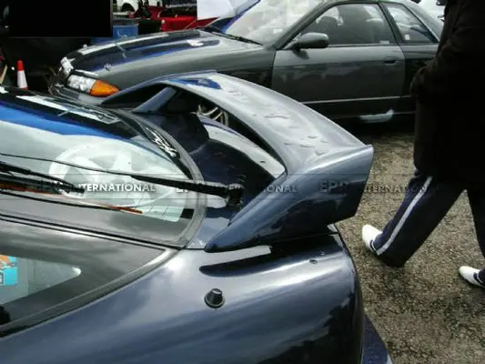 Задний спойлер из неокрашенного стекловолокна для Nissan 180SX JDM FRP | Автомобили и