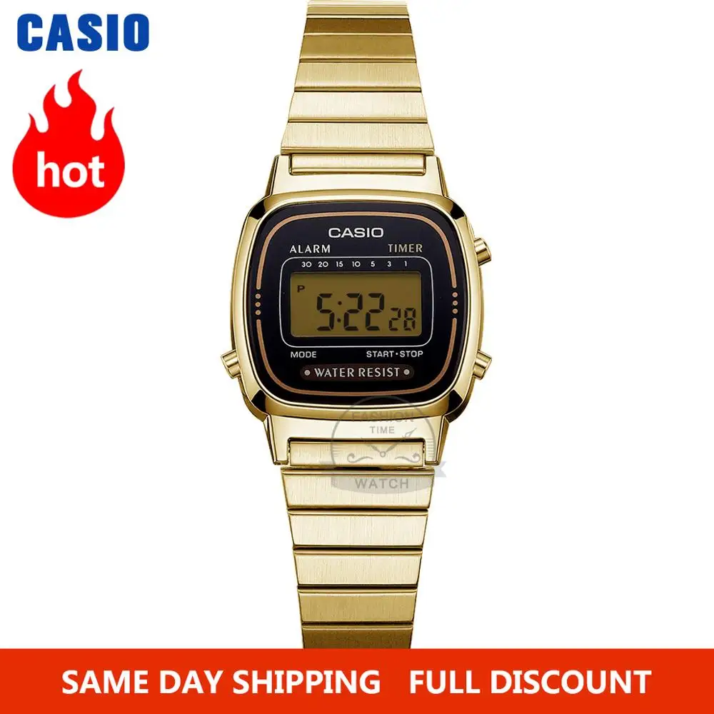 Casio watch gold women watches set brand luxury Waterproof Quartz watch women...