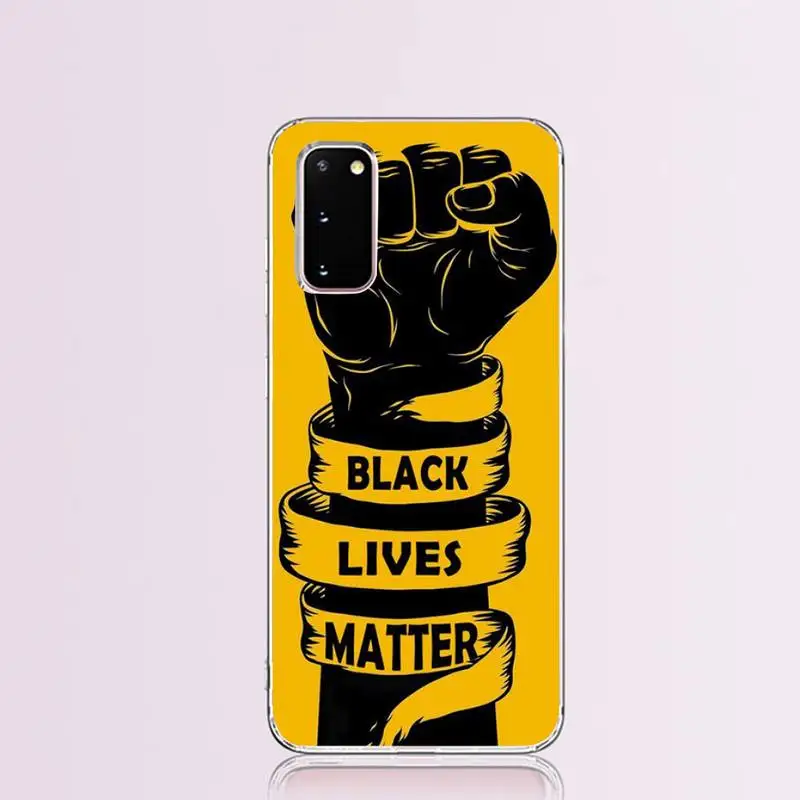 CUTEWANAN Black Lives Matter BLM Luxury Unique Design Phone Cover for Samsung S9 plus S5 S6 S7 edge S8 S10 | Мобильные телефоны и