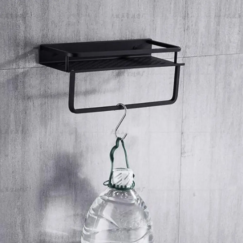 Полка для ванной из нержавеющей стали зубная щетка шампунь полотенец держатель