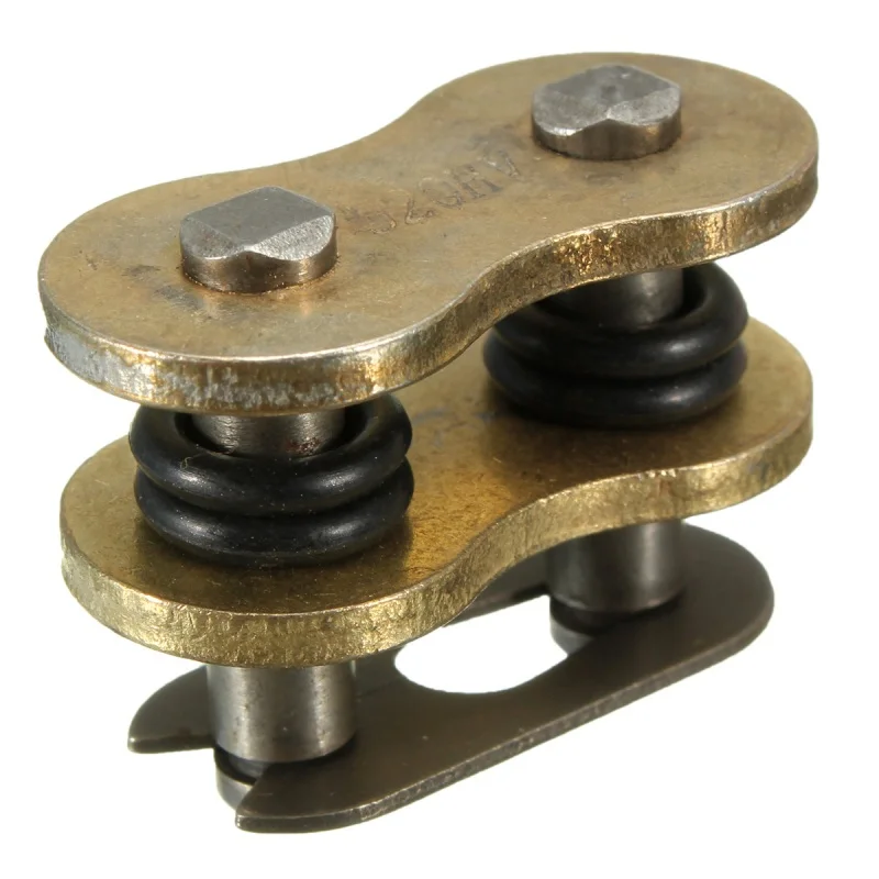 Горячая HG O кольцо соединяющее звено цепи Золотое разделение/зажим для 520H DID 520