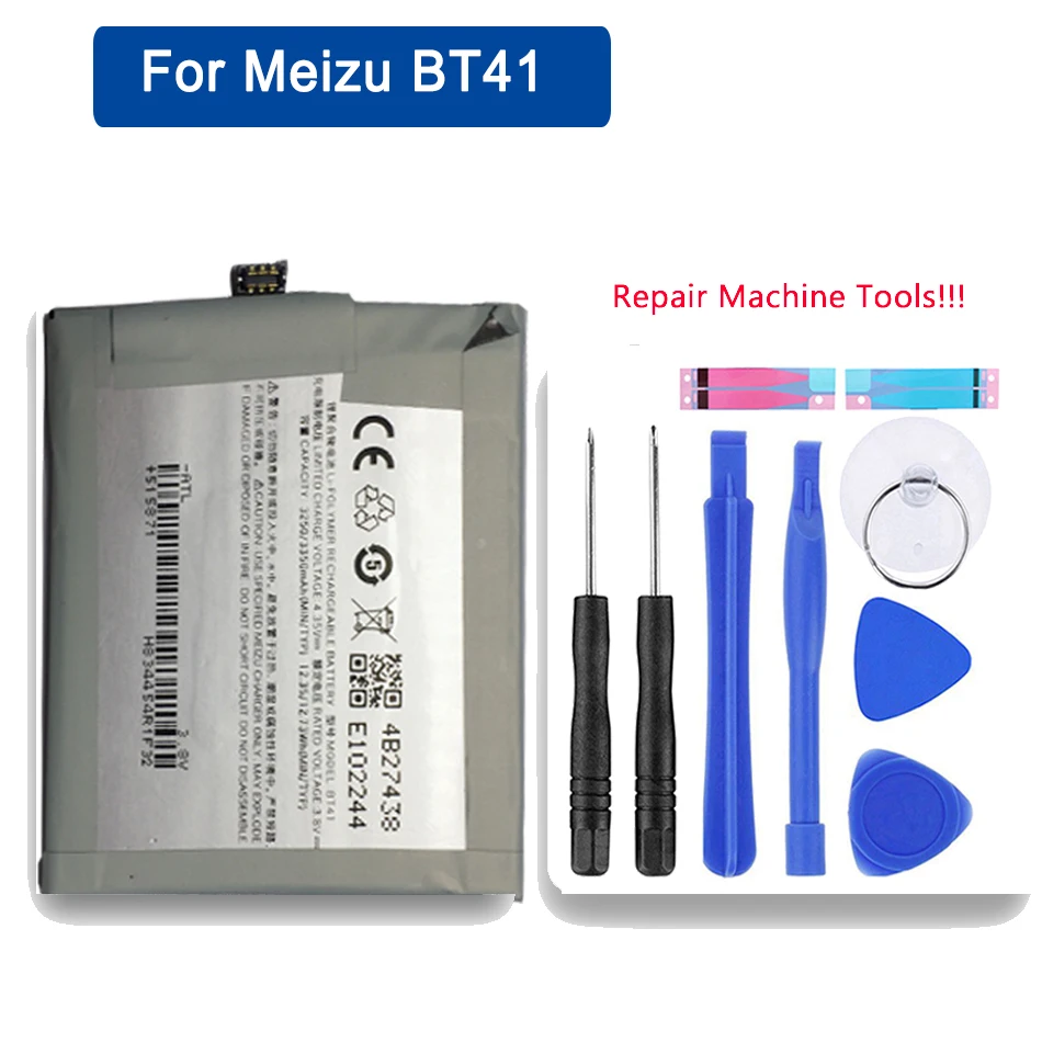 Аккумулятор BT41 BT42C BT43C BT51 BT53 для Meizu M2 Mini аккумулятор Meilan 2/MX4 Pro/M2 Note/MX5 M575M M575U/PRO 6 +