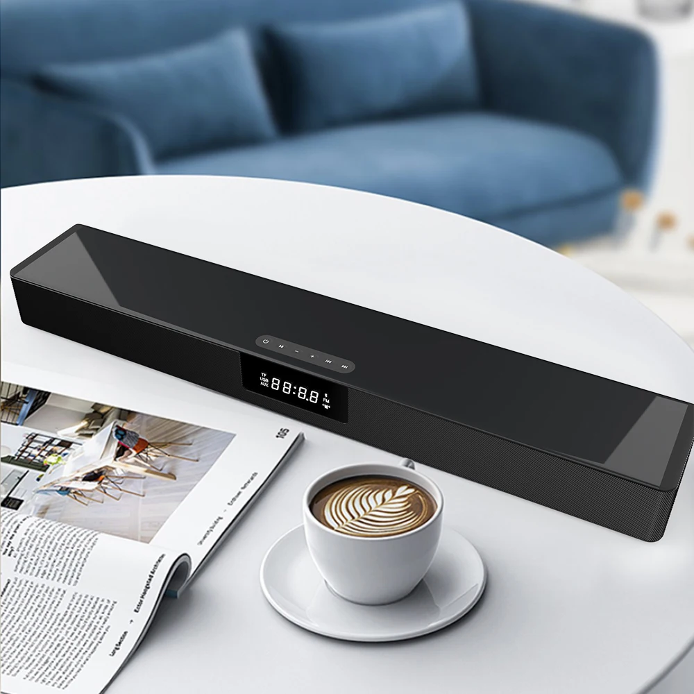 Беспроводная звуковая панель BS39B для домашнего ТВ Bluetooth 3D стерео объемный звук ПК