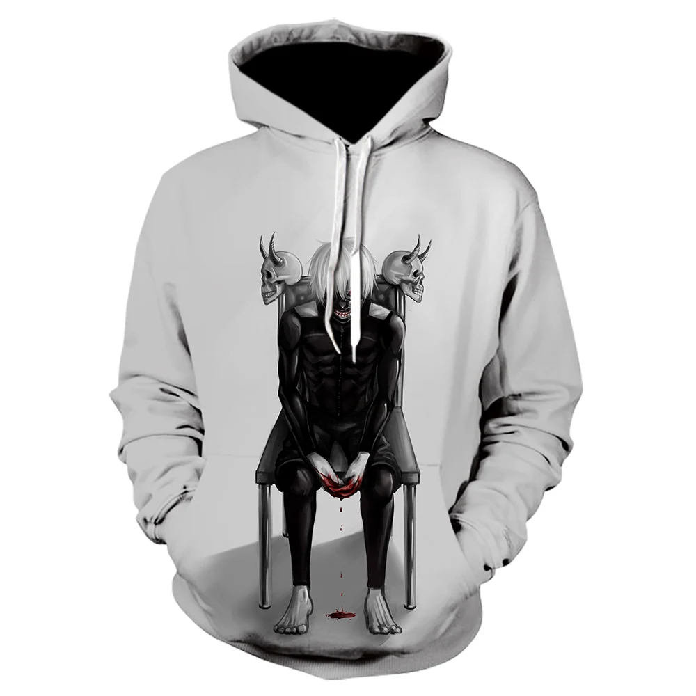 

Tokyo Ghoul Men's And Women's Hoodie Fall 2020 New Sweatshirt Boys And Girls Japanese Anime Hoodie Pullover Coat