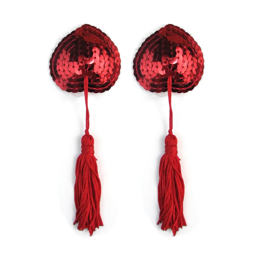 2018 горячий сексуальный милый новый самоклеющийся бюстгальтер с кисточками и