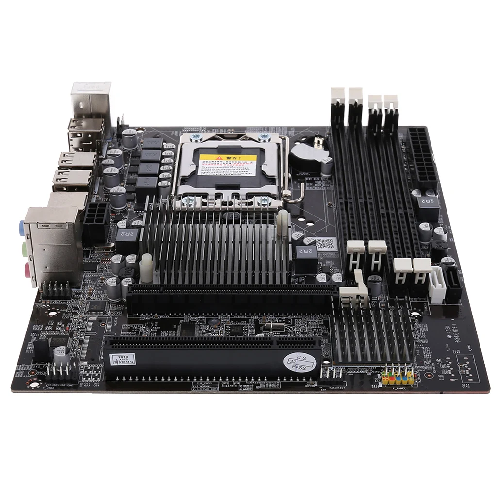 Новая высококачественная 58 настольная материнская плата LGA 1366 Pin DDR3 компьютерная материнская плата для L/E5520 X5650 RECC