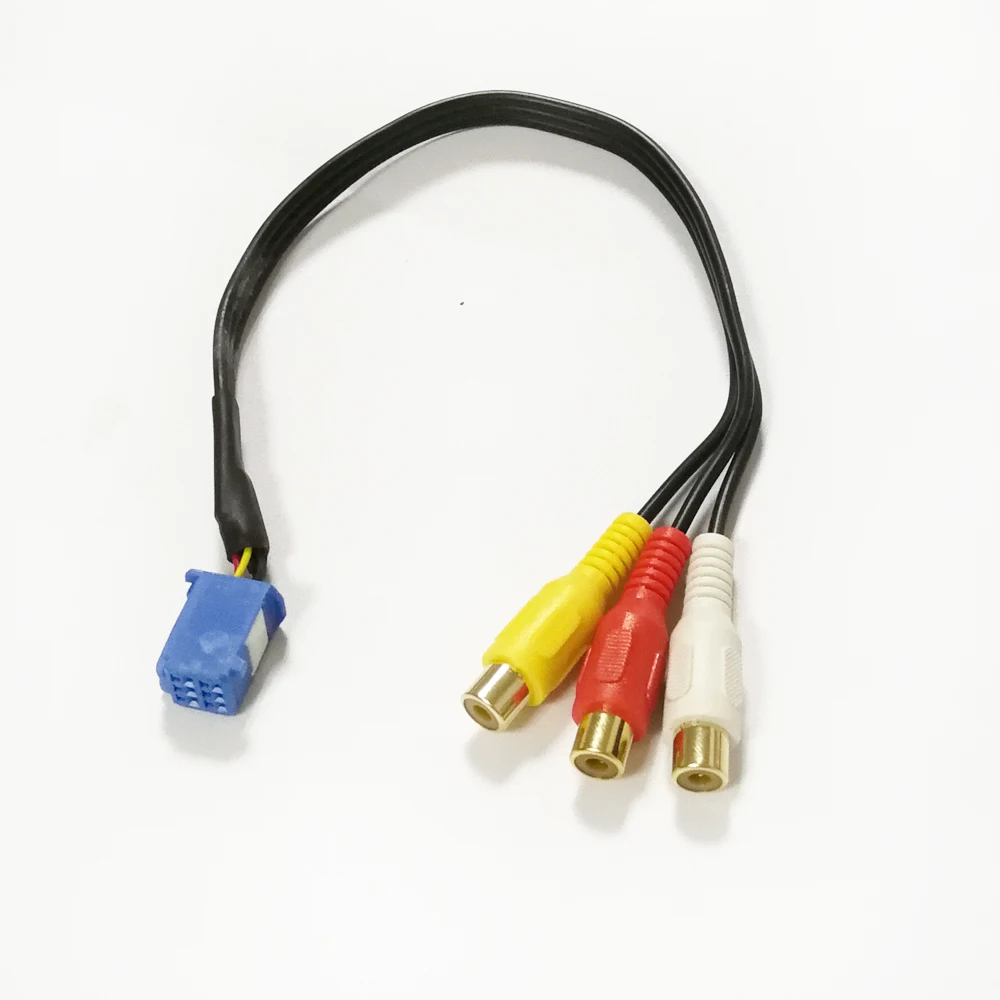 Biurlink автомобильная аудиосистема 3RCA Aux Jack кабель RCA адаптер для Toyota Camry RAV4 Corolla|adapter