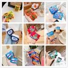 3D силиконовый чехол для беспроводной гарнитуры с bluetooth для Apple AirPods 1, 2, чехол для airpods pro 3