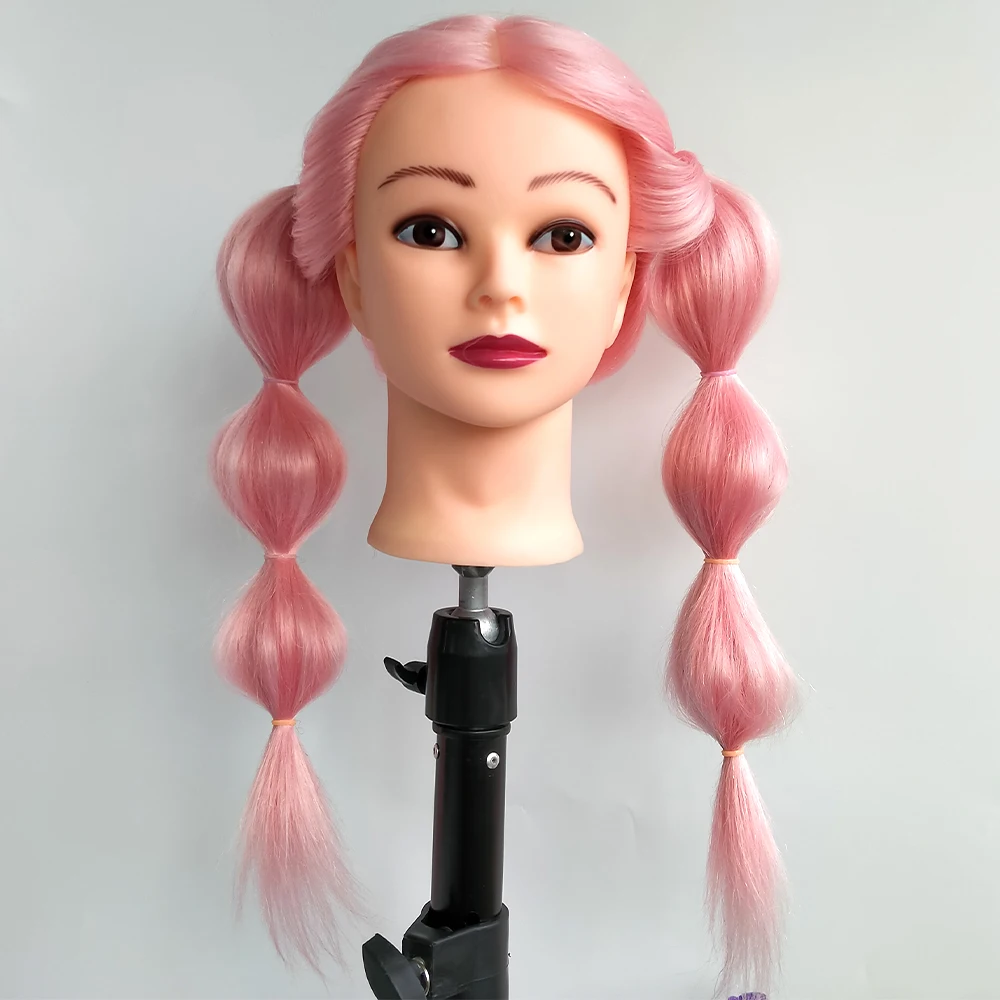 Женская голова-манекен для парикмахерской, 85% натуральные человеческие волосы для плетения, тренировочная голова-манекен от AliExpress WW