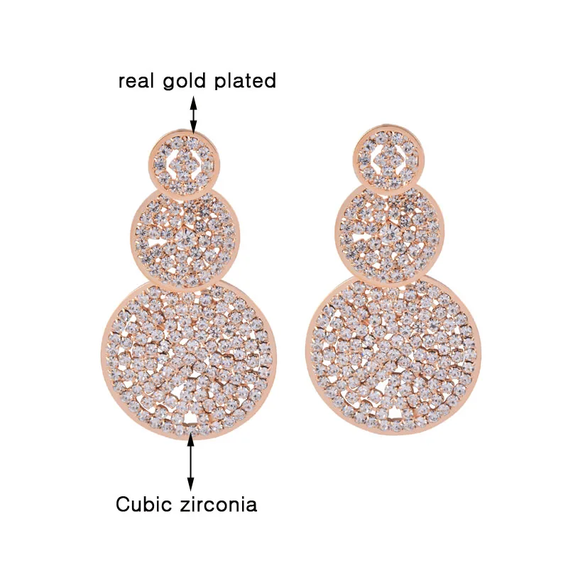 

SINLEERY Mix Styles Wedding Crystal Earrings Round Square Circle Hoop Yellow Gold Silver Color earrings 2021 trend ES004 SSB