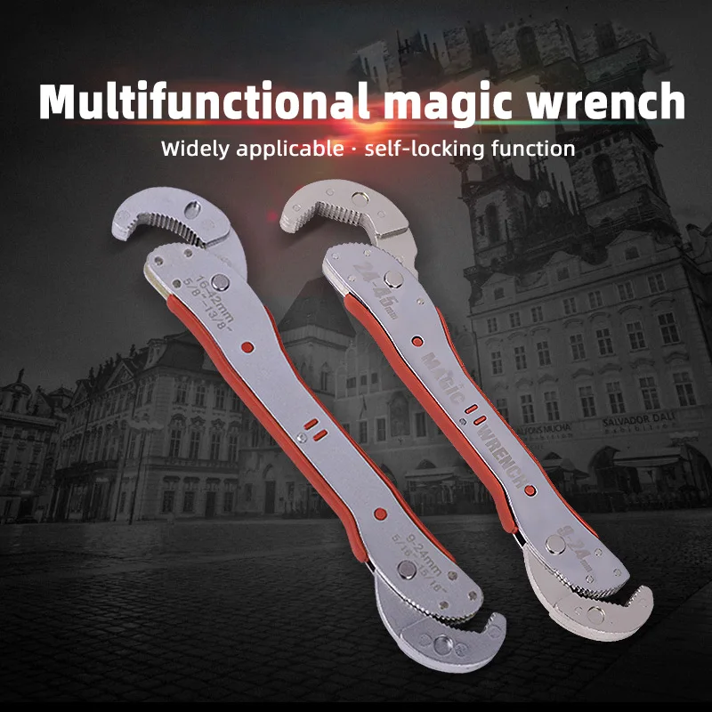 9 мм 45 магический универсальный гаечный ключ Многофункциональный двойной конец