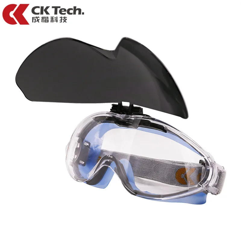 Защитные очки CK Tech прозрачные противоударные тактические для езды на велосипеде