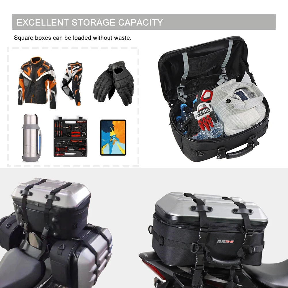 Мотоциклетная Водонепроницаемая седельная сумка универсальная мотоциклетная