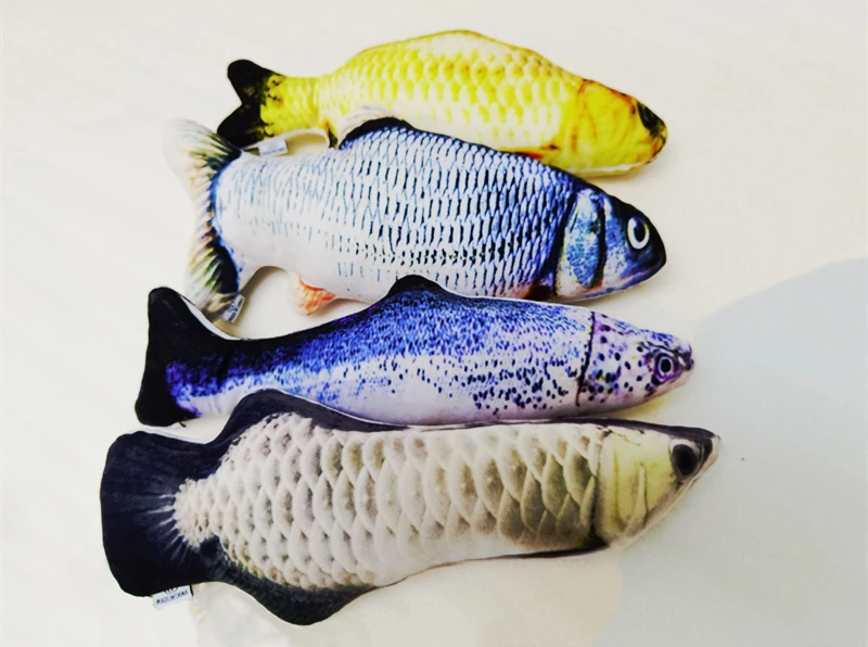 

9PCS Creative Cat Toy Fish Shape Bite Resistant Catnip Cat Toy Pet Chew Toy Pet Interaction Training Supplies Dropshipping