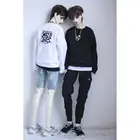 BJD черно-белая Толстовка Топ Спортивная одежда Повседневная для 14 13 SD17 70 см 17 