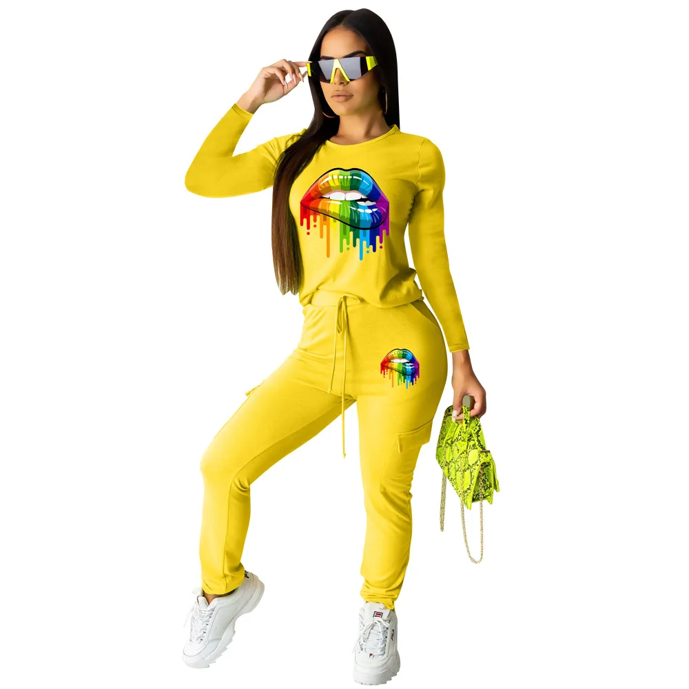 Новинка осень зима 2019 европейские и американские модные повседневные брюки из