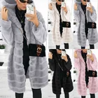 Свободная зимняя Темпераментная Женская куртка в Корейском стиле с плюшевой подкладкой и капюшоном