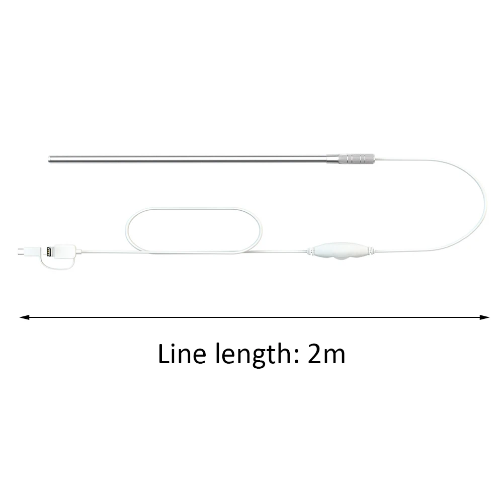 

In Ear Cleaning Endoscope USB Visual Ear Spoon 5.5mm 0.3MP Mini Camera Android PC Ear Pick Otoscope Borescope Tool Health Care