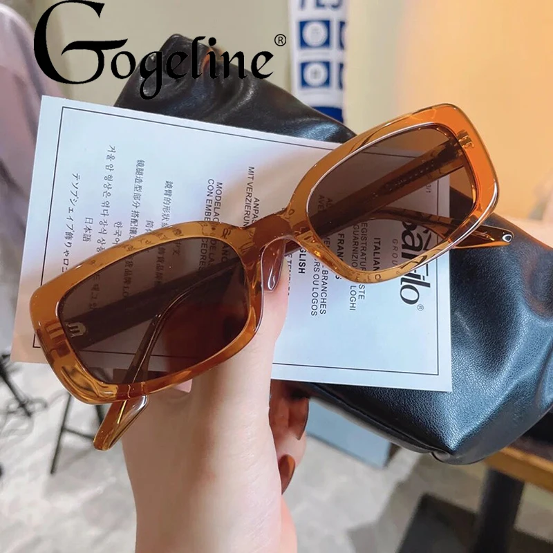 

Retro Square Sun Glasses Luxury Brand Travel Small Rectangle Sunglasses Women Men Vintage Gradient Pink UV400 Femme