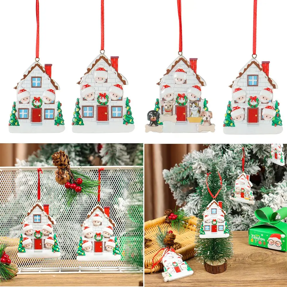 

«Сделай сам», пожелания, рождественский дом, поздравительные украшения ручной работы, маска, украшения для рождественской елки