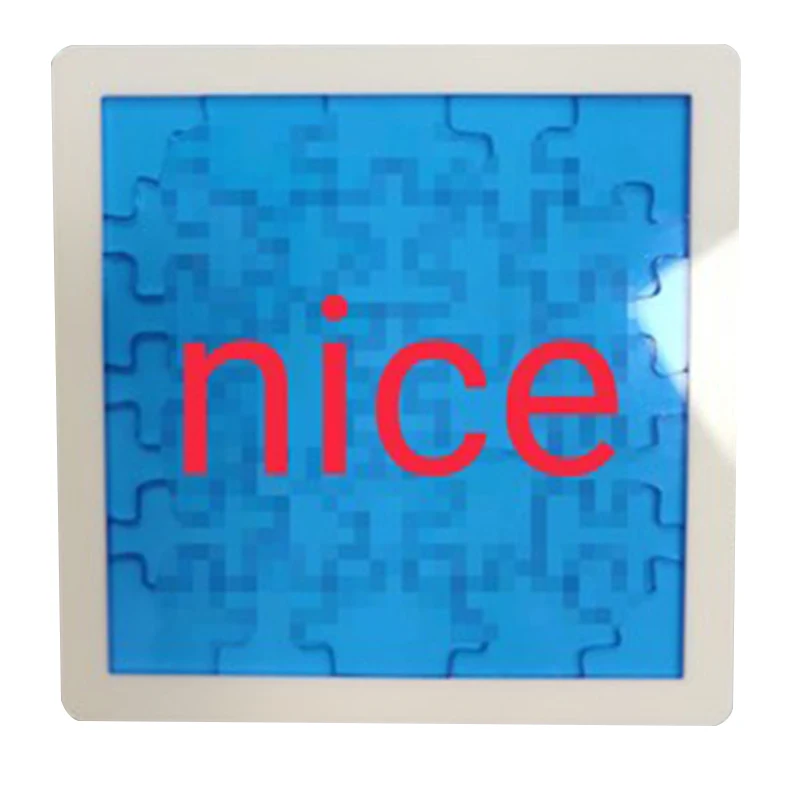 

NEW Acrylic Crystal Plastic Puzzle Super Hard Exercise Logical Thinking Toy for Kids Hobbies Play with Family Match Jigsaw Race