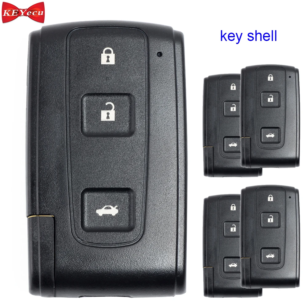 Запасной пульт дистанционного управления KEYECU для Toyota Avenis Crown Prius чехол