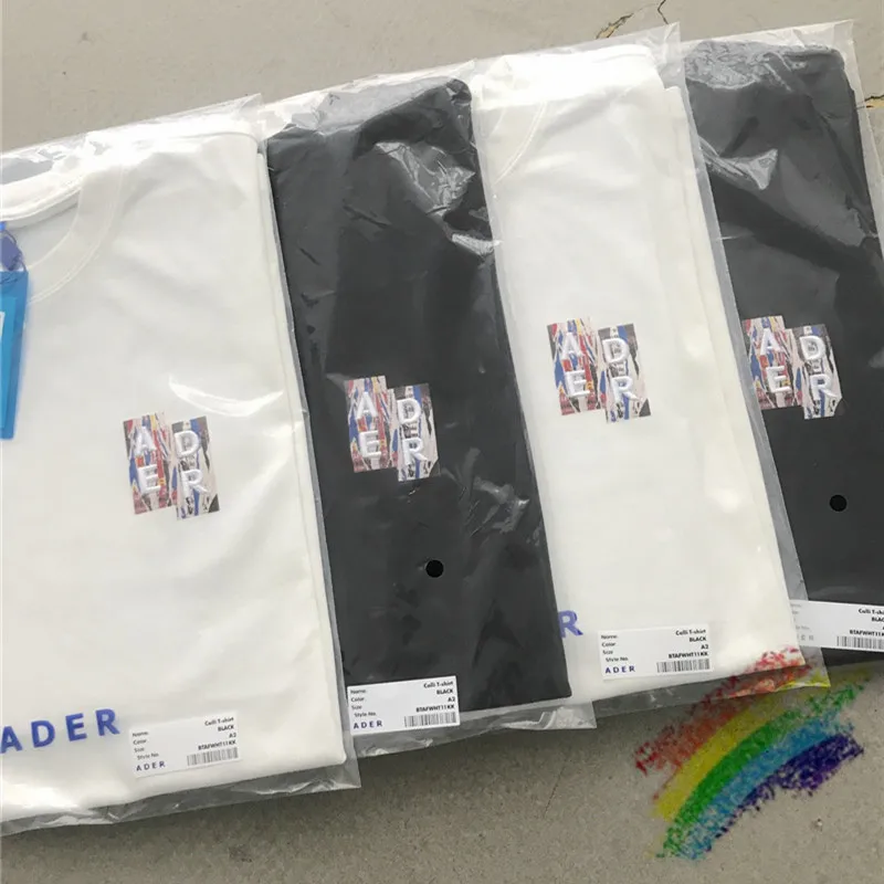 Футболка с цветной вышивкой надписью ошибка для мужчин и женщин 1:1 модные